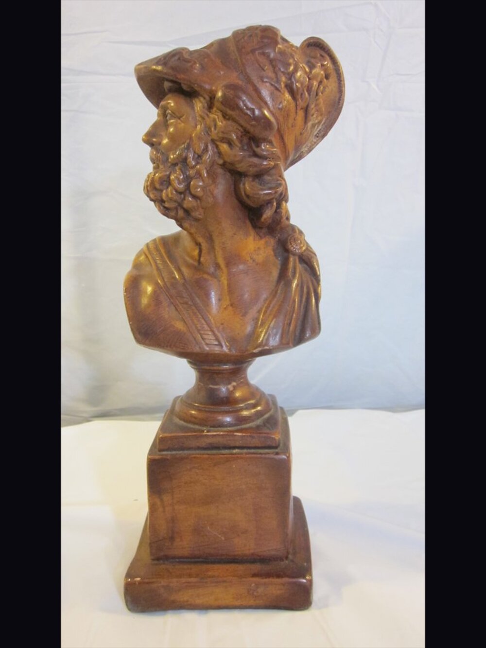Vintage 1950’S Basco Italian Reproductions Of Art - Menelaus Or Ajax Bust